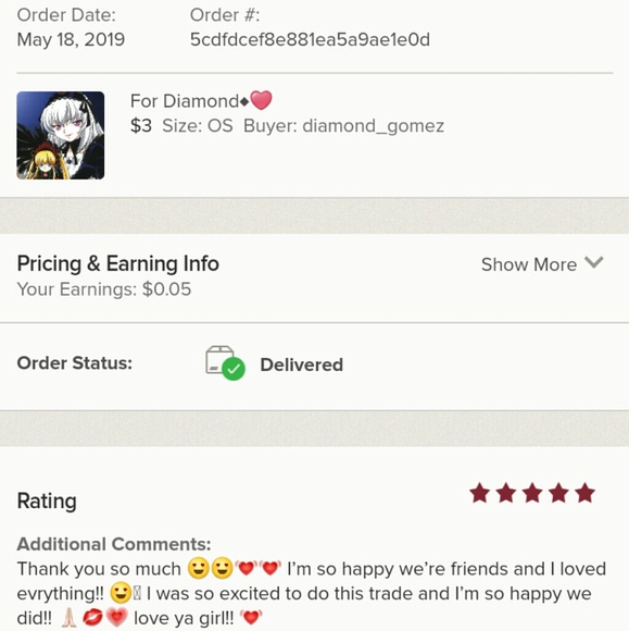 ❤ Trade Reviews❤ - Picture 4 of 5